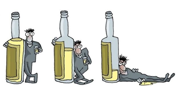 Meeste alkoholismi etapid
