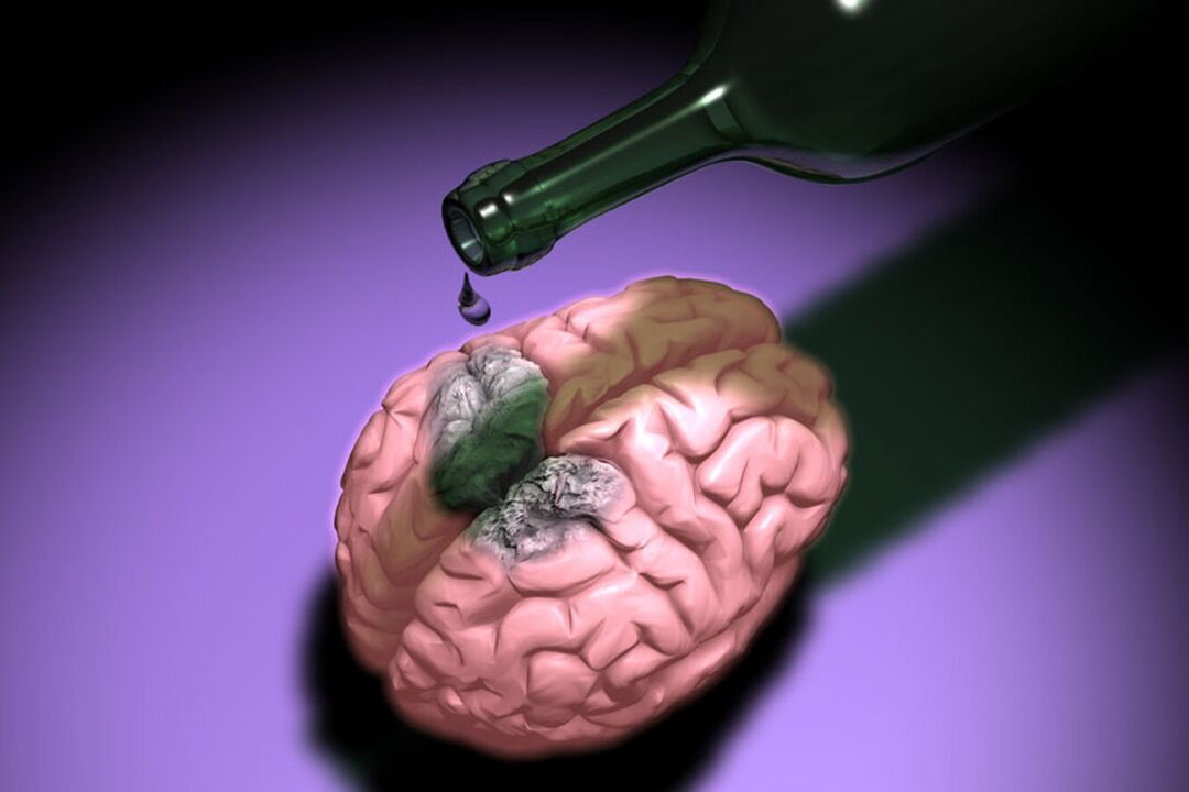 kuidas alkohol mõjutab aju