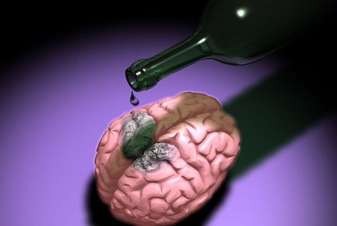 kuidas alkohol mõjutab aju